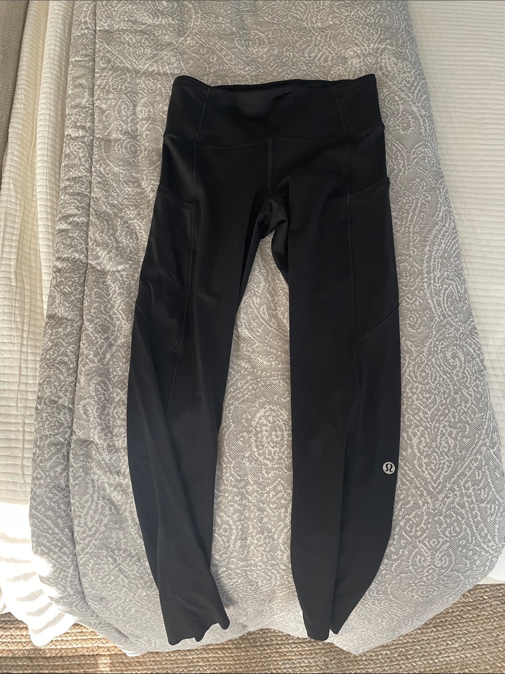 lululemon athletica Black High-Rise Leggings. 23 inseam